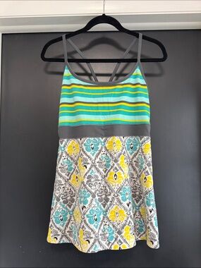Soybu Dark Charcoal Grey Strappy Tank
